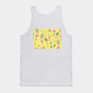 festive watercolor flowers 7 Tank Top